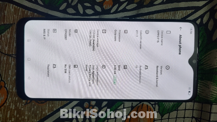 Mobile Oppo f15